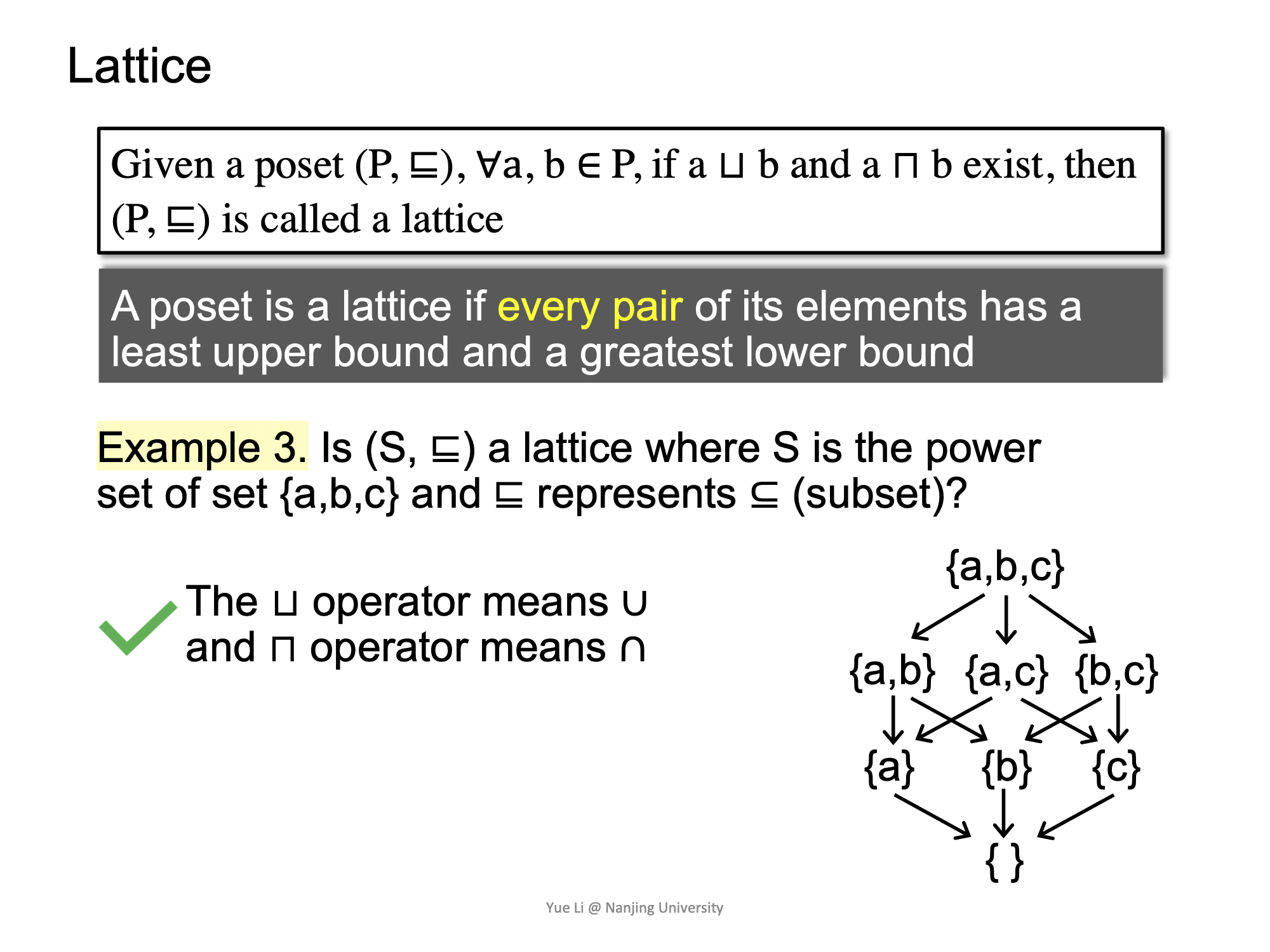 Lattice